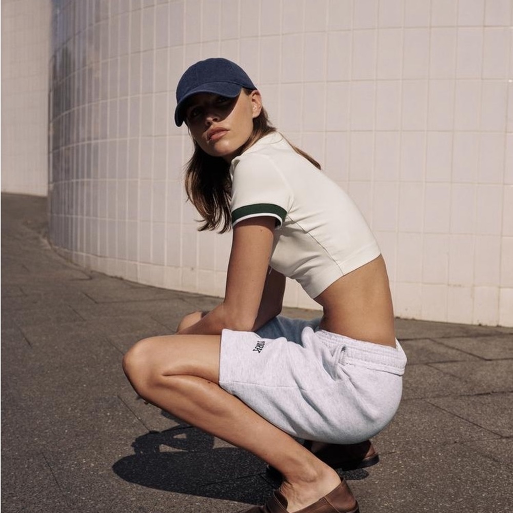 Zara Rib Crop Top - Picture 3 of 6